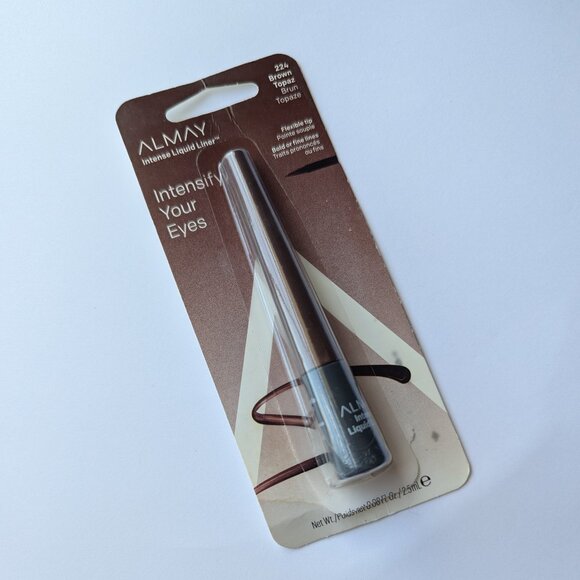 ALMAY INTENSE Liquid Liner Brown Topaz 224 Eyeliner Intensify New & Sealed - Picture 1 of 5